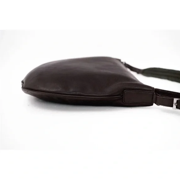 Gucci Dark Brown Leather Shoulder Bag - Picture 3 of 16